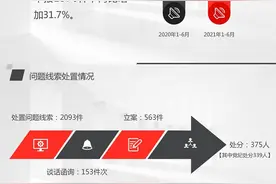 宣城：图解2021年1-6月全市纪检监察机关审查调查情况图片