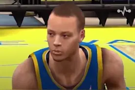 小学生看了会流泪？库里在NBA2K中的历年形象变化图片