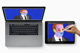 苹果电脑上的「随航」功能，我们用 iPad + Windows 电脑也能体验到图片