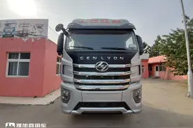 绿通选车不迷茫，时尚、高效还省油，红岩杰狮H6旗舰载货车实拍图片