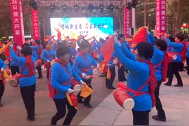 邯郸广播电视台助力邯郸万达开业庆典图片
