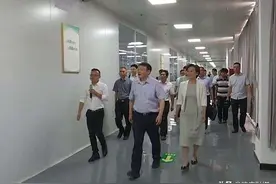 中科院微电子研究所所长叶甜春到建安区考察图片