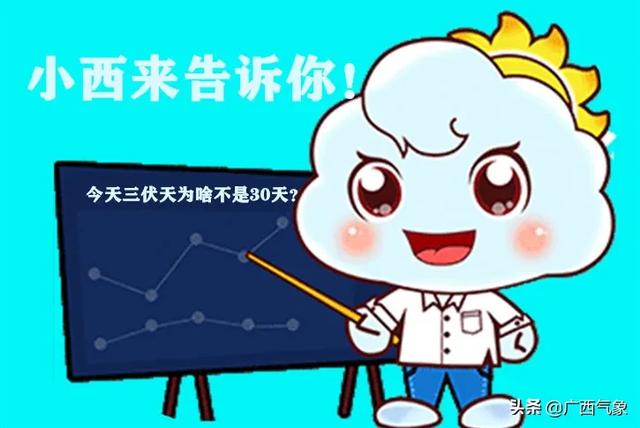 解疑答惑｜为啥今年三伏不是30天？广西的高温何时能够缓解？