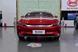 满电续航605km，快充仅0.42小时，外观前卫，实拍汉图片