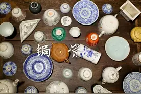 85后锔瓷匠人，他把破碎的瓷器缝成了艺术品图片