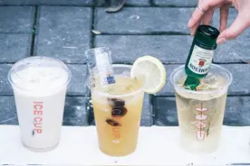便利店10元自助饮料，冰块都变好喝了图片