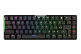 ROG 推出68键迷你键盘：400小时续航，自带触控条图片