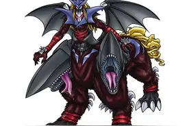 数码宝贝：吸血鬼之王，吸血魔兽是它的小弟，实力比肩七大魔王图片
