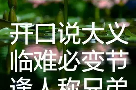 说大义者临危必变节图片