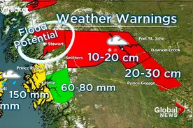 温哥华再发新预警，大洪水本周四又要来了！英国女王都发话了…图片