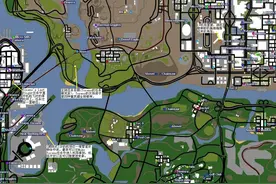 《侠盗猎车：圣安地列斯》武器分布图图片