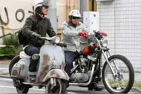 十款进口流行即现代又复古的摩托车，骑帅不骑快图片