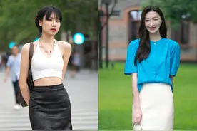 百褶裙过时了，真正“洋气”的半身裙是这4种，放到明年也不过时图片