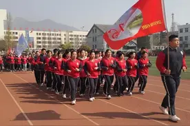 快乐运动润身心 体育健身展风采丨泰安一中举办体育大课间活动跑操比赛图片