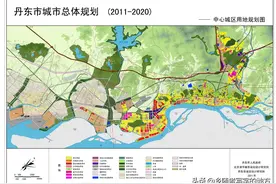 正在崛起的丹东！丹东城市总体规划图，建议收藏图片