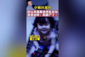 小棉袄漏风了！内蒙古一小女孩拆玩具把爸爸的私房钱一窝端图片