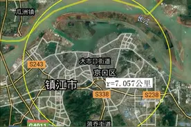 镇江市各地至市区直线距离，句容市最远，你的家乡到市区多远呢？图片