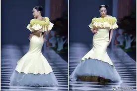 钟丽缇终于瘦下来了 T台走秀近距离被拍 这状态像不像二十岁的少女图片