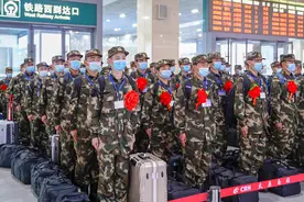 春季入伍新兵 山西欢迎你图片