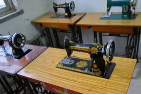 农村老旧缝纫机，别轻易贱卖了，商贩上门回收，一台赚几百元？图片