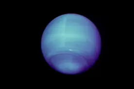 45亿公里外海王星真实影像：数之不尽的钻石，持续百年的风暴图片