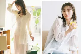 白衬衫也能气质又高级，春夏单穿，轻松穿出女神范图片