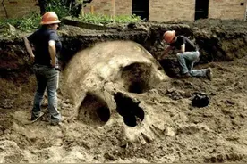 世界曾出现过一个特殊种族，身材高大足有三米，有的可能达到五米图片