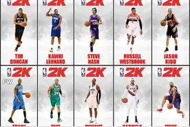 NBA 2K 封面球星十大缺失：卡特、麦迪、威少值得一个封面图片