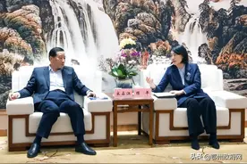 央企携诚意而来，鄂州怀真情合作！陈平会见中国一冶集团、中核兴业高层图片