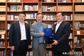 王忠林与华为公司创始人兼CEO任正非座谈图片