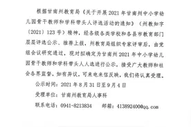 卓尼县有12名骨干教师、3名学科带头人进入2021年甘南州中小学骨干教师和学科带头人拟确定人选名单图片