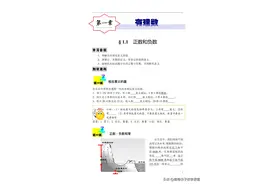 最新七年级上册数学全册精品导学案（pdf 版，258页）图片