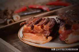 腌腊肉，1斤肉放多少盐？牢记一个比例，咸香浓郁，放1年不霉不臭图片