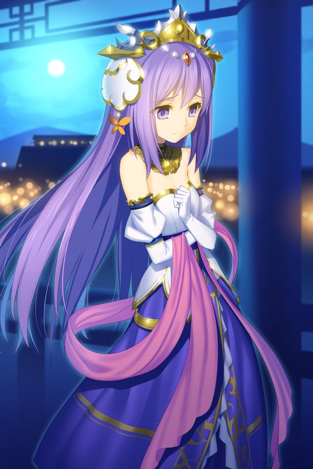 唯美国漫风格《三国罗曼史》游戏卡牌高清原画 女性版三国人物欣赏