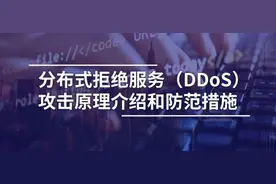 分布式拒绝服务（DDoS）攻击原理介绍和防范措施图片