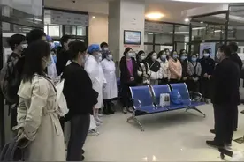 兰州大学口腔医院第二批援助兰州市核酸检测支援队整装待发图片