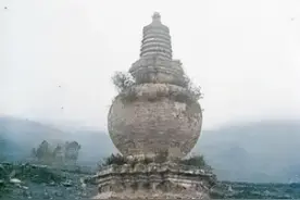 清末的五台山竹林寺图片