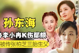 孙东海是谁？被传张柏芝孩子生父，为李小冉教训鄢颇让殷桃成替身图片