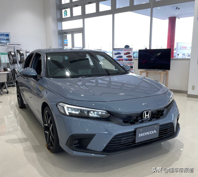 新车 | 本田新思域两厢版海外到店，配置曝光，约合人民币18.6万起