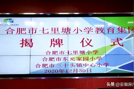 新站利好！七里塘教育集团成立，合肥幼儿师范高等专科学校开工图片