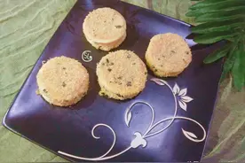肉松小贝最简单的做法，不用烤箱，加上自制肉松，松软好吃图片