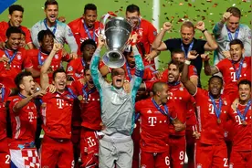 拜仁1:0战胜巴黎，夺得欧冠冠军图片