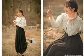 拍好户外人像照片，只需要站姿和坐姿，就可轻松完成拍摄图片