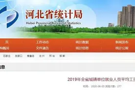 沧州2019年平均工资公布！你拖后腿了吗？图片