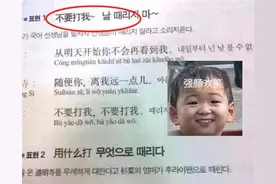 外国人的中文教材长啥样？韩国教材“危险发言”，日本很接地气图片
