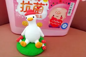 幼儿园手工教程——可爱呆鹅，超简单哦图片