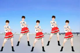 活力神曲DJ《辣妹子的爱》动感32步广场舞，好学好看附分解！视频封面