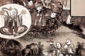 西游记爆笑段子之，猴子三人非法偷渡图片