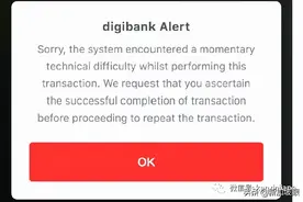 “回国后，DBS手机银行突然登陆不了，急！”图片