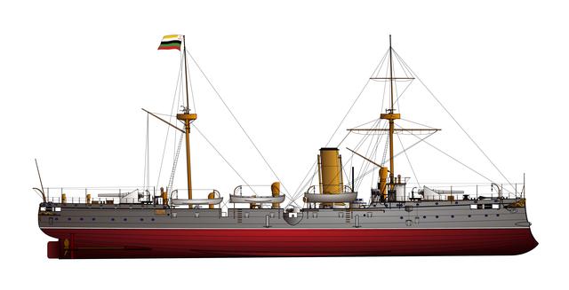 宁死不资敌:记北洋海军致远舰的姊妹舰靖远舰(靖远号军舰) - 冷求网